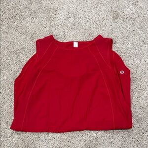 lululemon athletica Red Tank Top